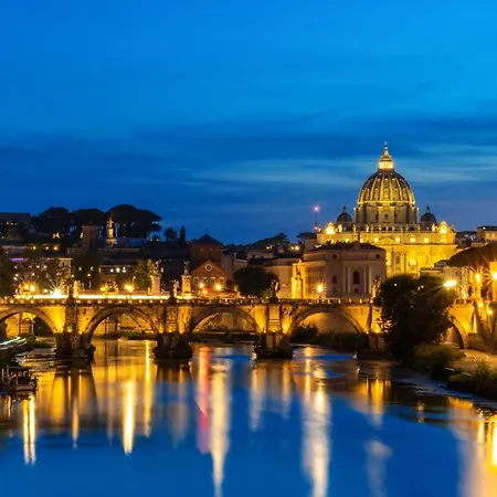 Moderno Appartamento Cornelia-San Pietro Con Giardino-2